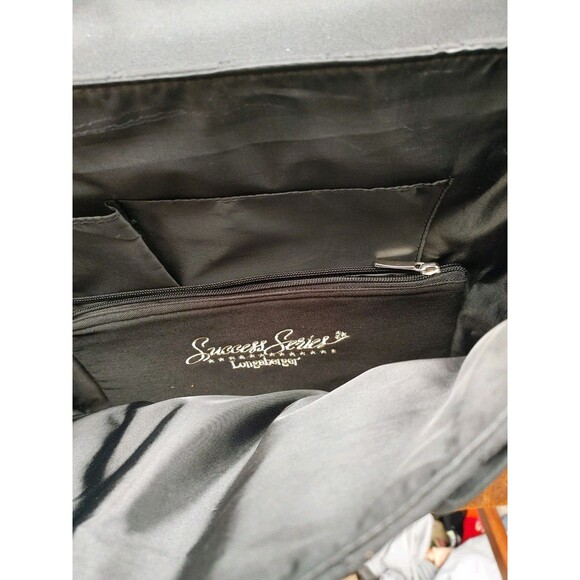 Longaberger RARE SALES FORCE BAG SET Black Logo Computer Bag, Messenger Bag EC - Picture 8 of 10